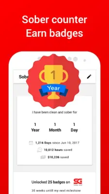 Sober Grid - Social Network android App screenshot 9